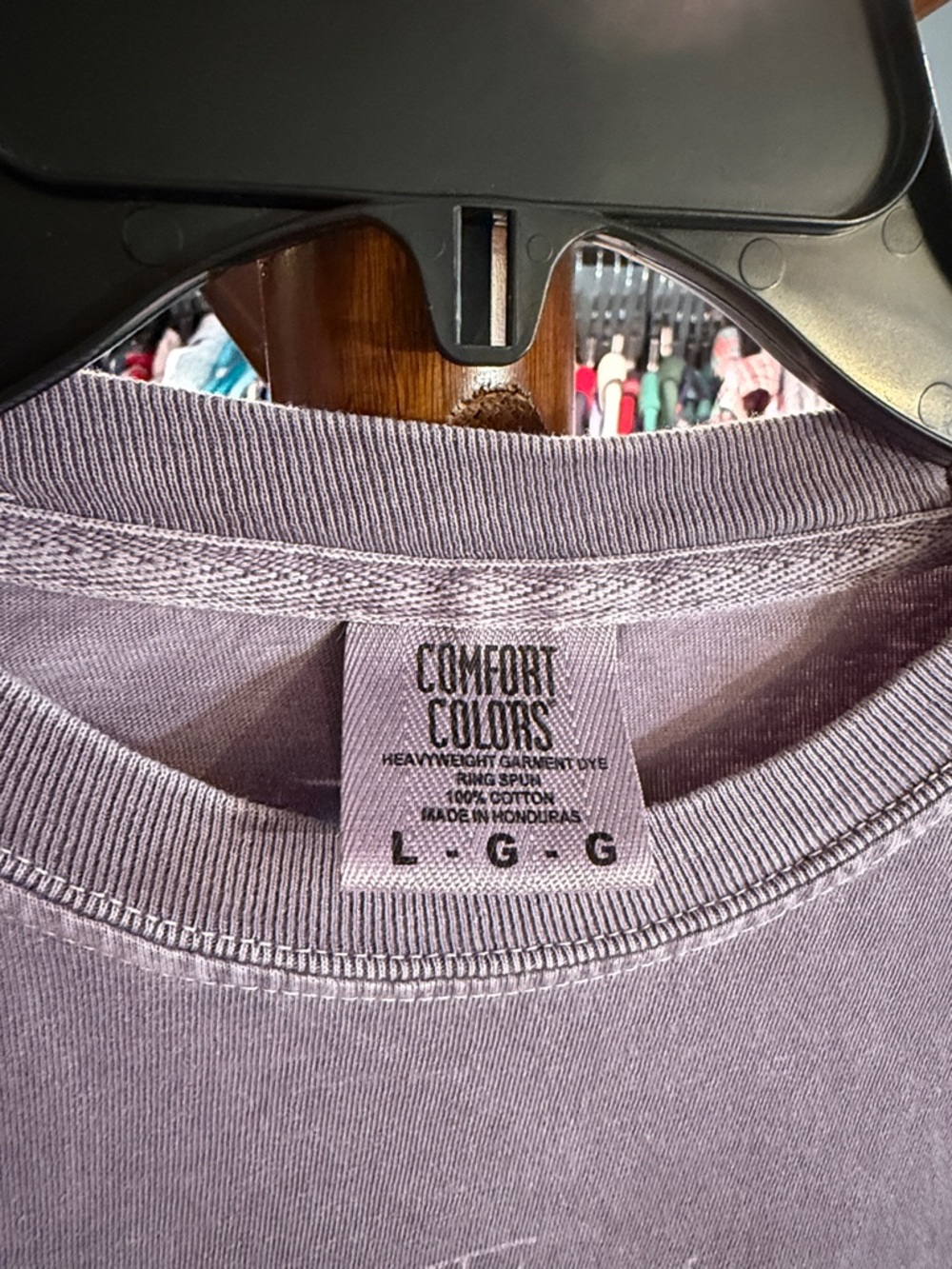 George Strait Purple Graphic Tee - Comfort Colors - Picture 2 of 4